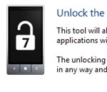WP7 blokada złamana – ChevronWP7 – Jak odblokować