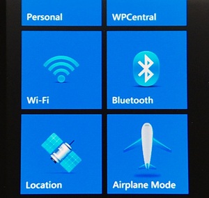 Skróty do WiFi i Internetu na ekranie głównym