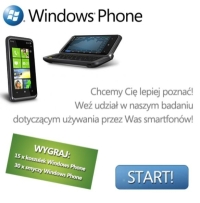 Ankieta z nagrodami od Windows Phone 7 Polska