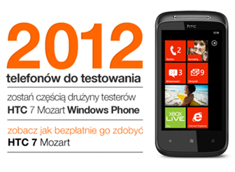 Testuj HTC Mozart z Orange [update]