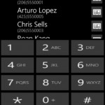 SmartDialer na Windows Phone [Homebrew]