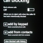 Call Blocking dla użytkowników Samsunga z WP7